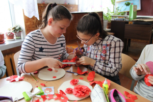 Atelier de creație „Din suflet pentru mama”